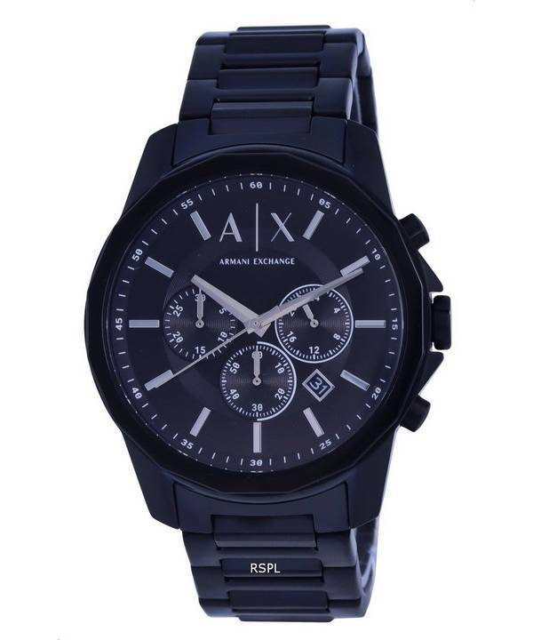 Armani Exchange Chronograph Stainless Steel Black Dial Quartz AX1722 Mens  Watch - CityWatches IN