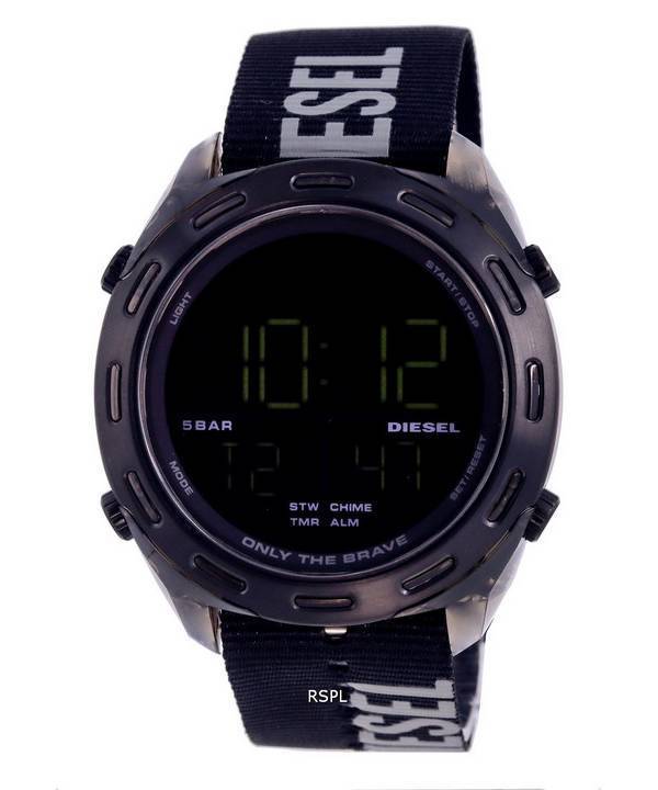 Men's Blue Diesel Big Bet Digital Watch DZ1713