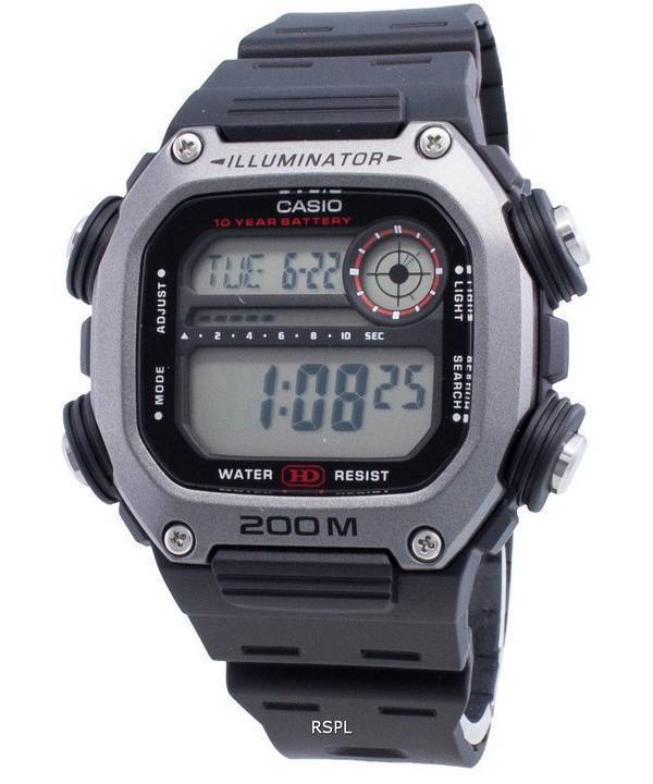 Casio men's water sales resistant watch