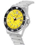 Citizen Urban Mechanical Yellow Dial Automatic NJ0170-83Z 100M Men's Watch