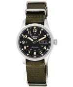 Seiko 5 Sports Green Zone Midfield Black Dial Automatic SRPJ85K1 100M Men's Watch