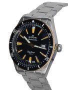 Edox Skydiver Limited Edition Black Dial Automatic Diver's 80126357RNMNIRB 300M Men's Watch