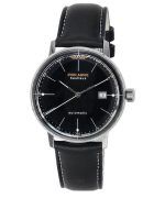 Iron Annie Bauhaus Leather Strap Black Dial Automatic 50502 Mens Watch