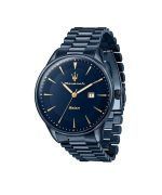 Maserati Tradizione Solar Blue Dial Quartz R8853146003 100M Men's Watch