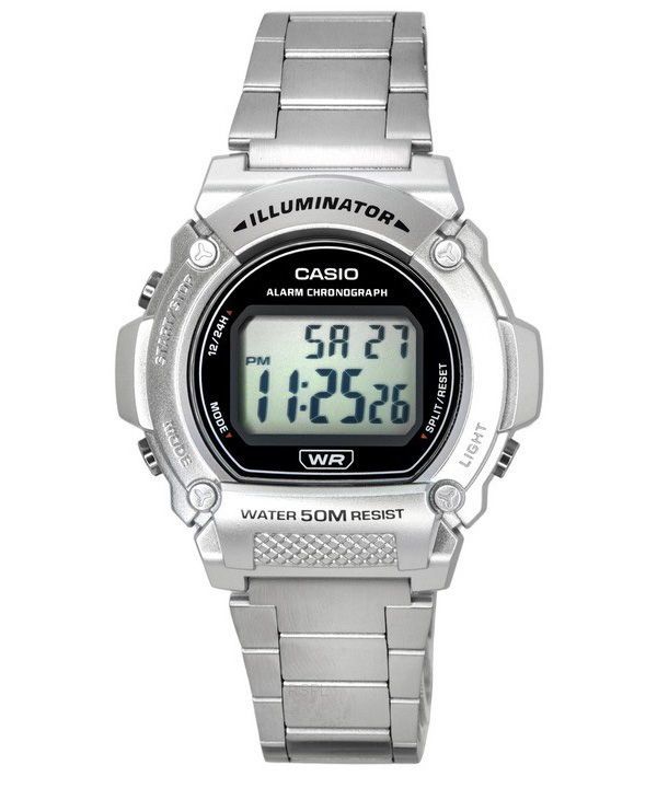 Buy CASIO Unisex VINTAGE Rose Gold Dial Steel Digital Watch  D197   Shoppers Stop