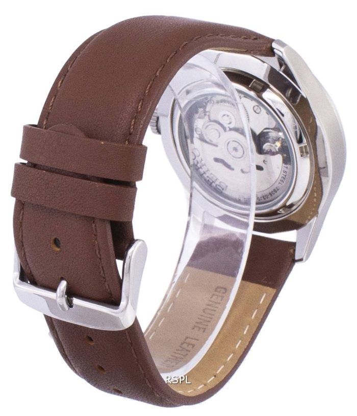 Seiko 5 Sports Automatic Ratio Brown Leather SNZG09K1-LS12 Men's Watch