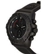 Luminox Navy SEAL Chronograph Rubber Strap Black Dial Quartz Diver's XS.3581.SIS 200M Men's Watch