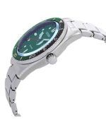 Citizen Marine Eco-Drive Stainless Steel Green Dial AW1768-80X 100M Mens Watch