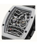 Ingersoll The Challenger Polyurethane Strap Silver Skeleton Dial I12306 Mens Watch