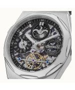 Ingersoll The Broadway Dual Time Black Skeleton Dial Automatic I12903 Mens Watch