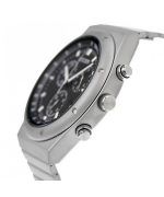 Citizen Eco-Drive Chronograph Stainless Steel Black Dial AT2540-57E Mens Watch