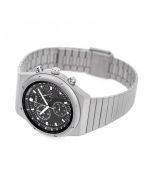 Citizen Eco-Drive Chronograph Stainless Steel Black Dial AT2540-57E Mens Watch