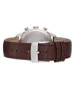 Festina Timeless Chronograph Leather Strap Silver Dial Quartz F16760-1 Mens Watch