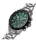 Festina Timeless Chronograph Stainless Steel Green Dial Quartz F20560-4 100M Mens Watch