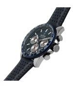 Festina Timeless Chronograph Leather Strap Blue Dial Quartz F20561-2 100M Mens Watch