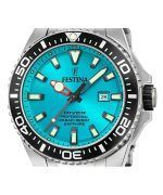 Festina Diver Stainless Steel Turquoise Dial Quartz F20663-5 200M Mens Watch