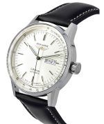 Iron Annie G38 Dessau Leather Strap Silver Dial Automatic 53661 100M Men's Watch