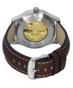 Iron Annie D-Aqui 1932 Leather Strap Black Dial Automatic 56622 100M Men's Watch