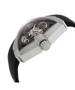 Hamilton Ventura XXL Rubber Strap Black Skeleton Dial Automatic H24625330 Men's Watch