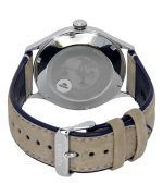 Orient Bambino Version 4 Classic Suede Leather Strap Navy Blue Dial Automatic RA-AC0P02L10B Men's Watch