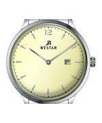 Westar Profile Two Tone Stainless Steel Light Champagne Dial Quartz 40218STN102 Women's Watch