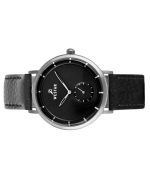 Westar Profile Leather Strap Black Dial Quartz 50246STN103 Men's Watch