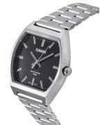 Casio Standard Analog Stainless Steel Black Dial Quartz MTP-B140D-1A Men's Watch