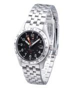 Seiko 5 Sports GMT Field Series Stainless Steel Black Dial Automatic SSK023K1 100 Men's Watch