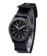 Seiko 5 Sports GMT Field Series Leather Strap Black Dial Automatic SSK025K1 100M Men's Watch