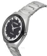 Citizen Eco-Drive 365 Stainless Steel Black Dial BN1014-55E 100M Men's Watch