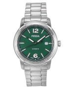 Fossil Heritage Stainless Steel Green Dial Automatic ME3224 Unisex Watch