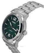 Fossil Heritage Stainless Steel Green Dial Automatic ME3224 Unisex Watch