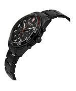 Victorinox Swiss Army FieldForce Sport Chronograph Stainless Steel Black Dial Quartz 241890 100M Men's Watch