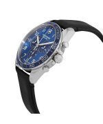 Victorinox Swiss Army Fieldforce Chronograph Leather Strap Blue Dial Quartz 241929 100M Men's Watch