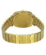 Gucci Grip Gold Tone Stainless Steel Gold Dial Quartz YA157409 Unisex Watch