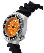 Ratio FreeDiver Version 02 Helium Safe 1000M Sapphire Quartz Orange Dial 1038EF102V-ORG-V02 Men's Watch