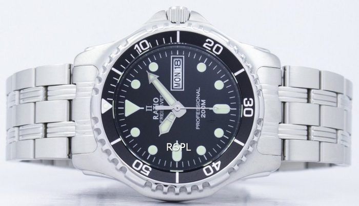 Ratio Free Diver Professional 200M Sapphire Quartz 36JL140 Men's Watch