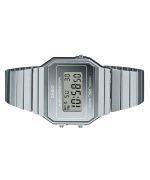 Casio Vintage Digital Stainless Steel Silver Dial Quartz A700WEV-7A Unisex Watch