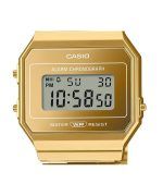 Casio Vintage Digital Gold Stainless Steel Quartz A700WEVG-9A Unisex Watch