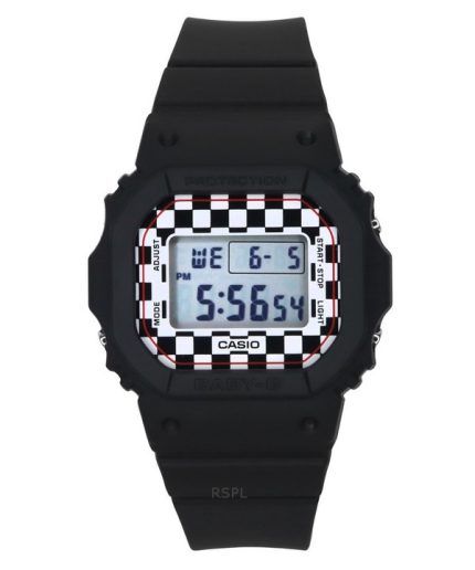 Casio Baby-G Skater Fashion Digital Black Resin Strap Quartz BGD-565GS-1 100M Women's Watch