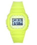 Casio Baby-G Skater Fashion Digital Light Green Resin Strap Quartz BGD-565GS-9 100M Women's Watch