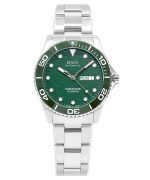 Mido Ocean Star 200C Stainless Steel Green Dial Automatic Diver's M042.430.11.091.00 200M Men's Watch