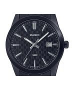 Casio Standard Analog Black Ion Plated Stainless Steel Black Dial Quartz MTP-VD03B-1A Men's Watch