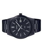 Casio Standard Analog Black Ion Plated Stainless Steel Black Dial Quartz MTP-VD03B-1A Men's Watch