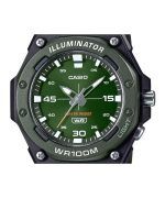 Casio Standard Analog Resin Strap Green Dial Quartz MW-620H-3AV 100M Men's Watch