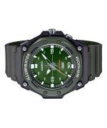 Casio Standard Analog Resin Strap Green Dial Quartz MW-620H-3AV 100M Men's Watch