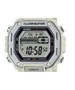 Casio Standard Digital White Resin Strap Quartz MWD-110H-8AV 100M Men's Watch