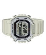 Casio Standard Digital White Resin Strap Quartz MWD-110H-8AV 100M Men's Watch