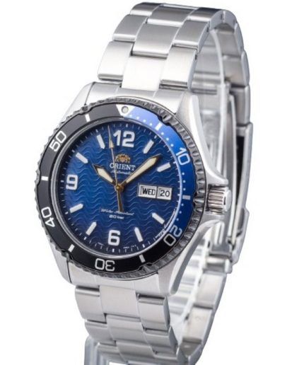 Orient Sports Mako 20th Anniversary Limited Edition Blue Dial Automatic Divers RA-AA0822L19B 200M Mens Watch