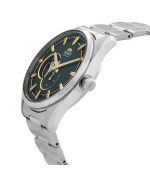 Orient Contemporary Stainless Steel Open Heart Green Dial Automatic RA-AR0008E10B Mens Watch